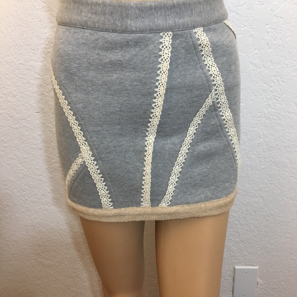 Thakoon Gray Mini Skirt